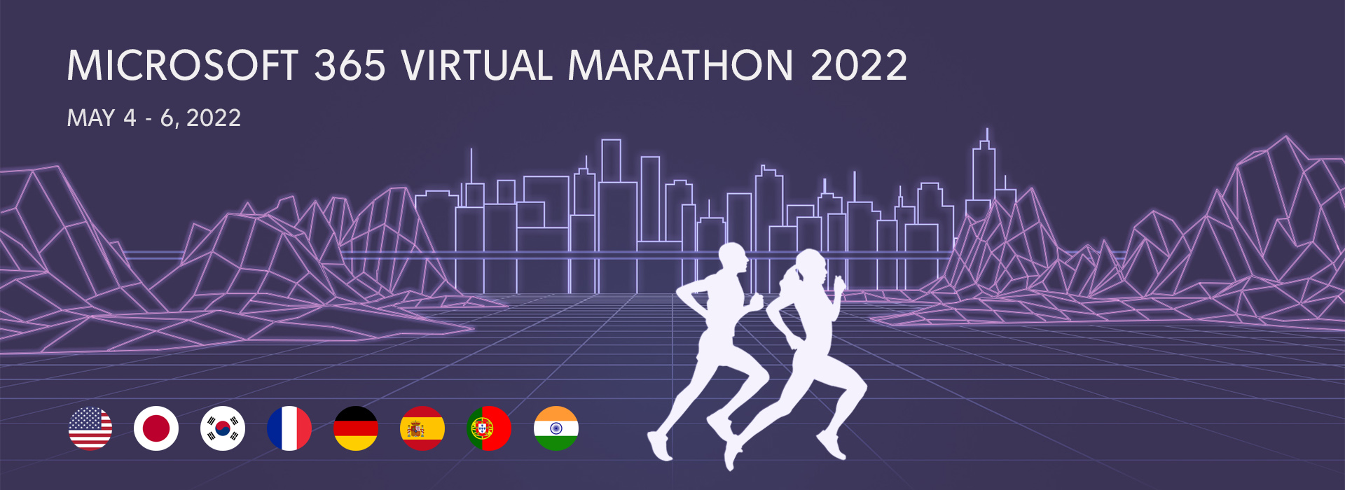 Microsoft 365 Virtual Marathon, May 4-6, 2022 logo